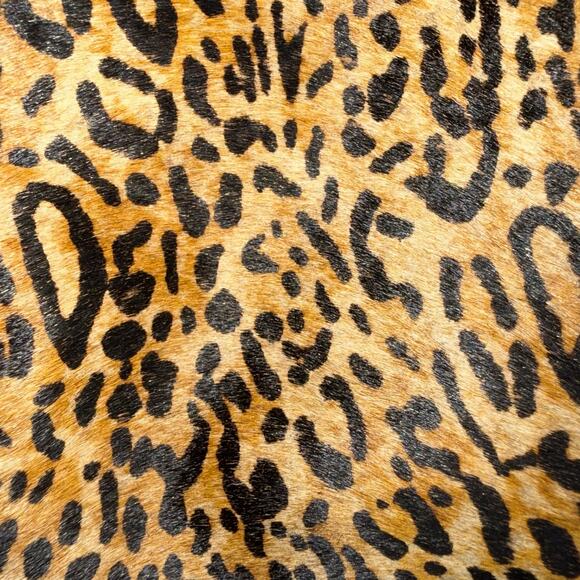 Schutz Maryana Wild Leopard Pony Hair Knee High Boots Size 7.5 - Picture 6 of 7